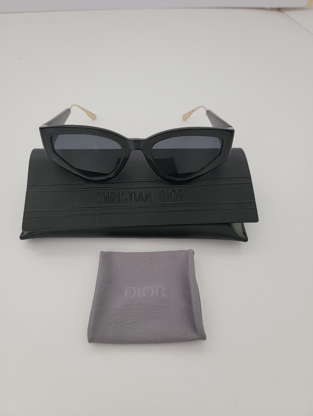 Chistian Dior Black CatStyleDior1 8072K Sunglasses